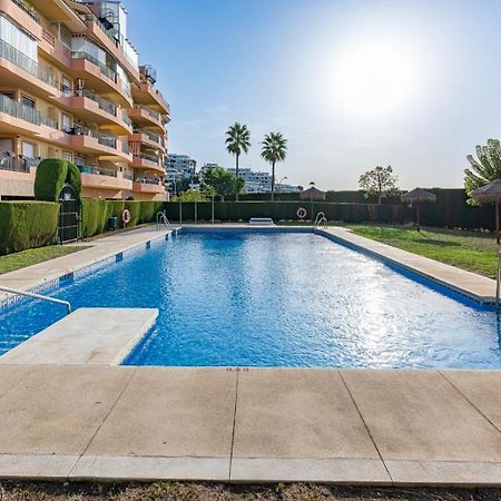 Apartamento Acogedor Con Vista Al Mar Malaga Bagian luar foto