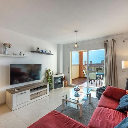 Apartamento Acogedor Con Vista Al Mar Malaga Bagian luar foto